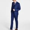 Alfani Men's Slim-Fit Stretch Solid Suit Separates, Created For Macy's