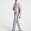 Bar III Men's Skinny-Fit Sharkskin Suit Pants, Created For Macy's -Adidas Shop 23047597 fpx