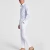 Bar III Men's Slim-Fit Textured Linen Suit Separate Pant, Created For Macy's