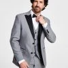 Alfani Men's Slim-Fit Contrast-Trim Tuxedo Jacket, Created For Macy's -Adidas Shop 23060340 fpx