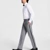 Alfani Men's Slim-Fit Contrast-Trim Tuxedo Pants, Created For Macy's