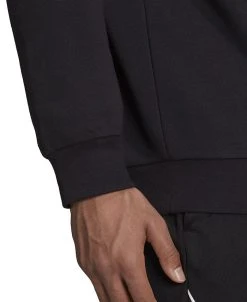 ADIDAS Men's Feel Cozy Essentials Classic-Fit Embroidered Logo Fleece Sweatshirt -Adidas Shop 23348888 fpx