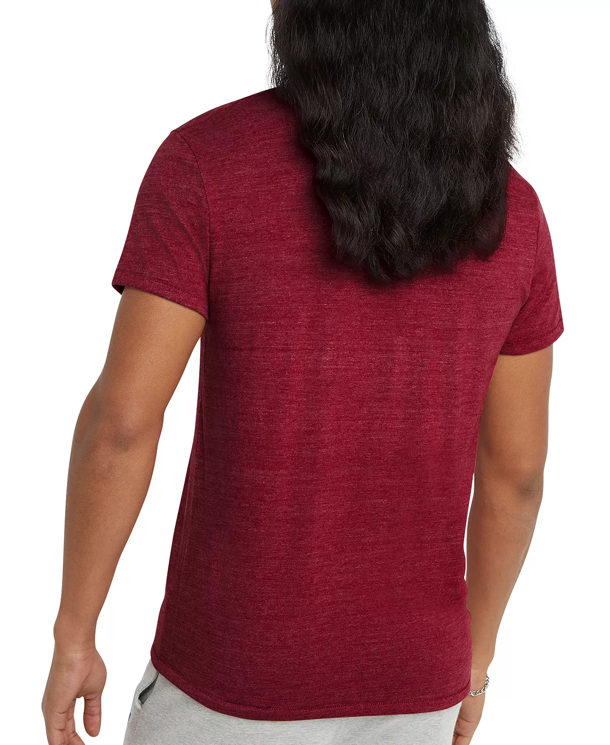 Champion Men's Powerblend Slim-Fit Embroidered Logo T-Shirt 4 Champion Men's Powerblend Slim-Fit Embroidered Logo T-Shirt - Image 2