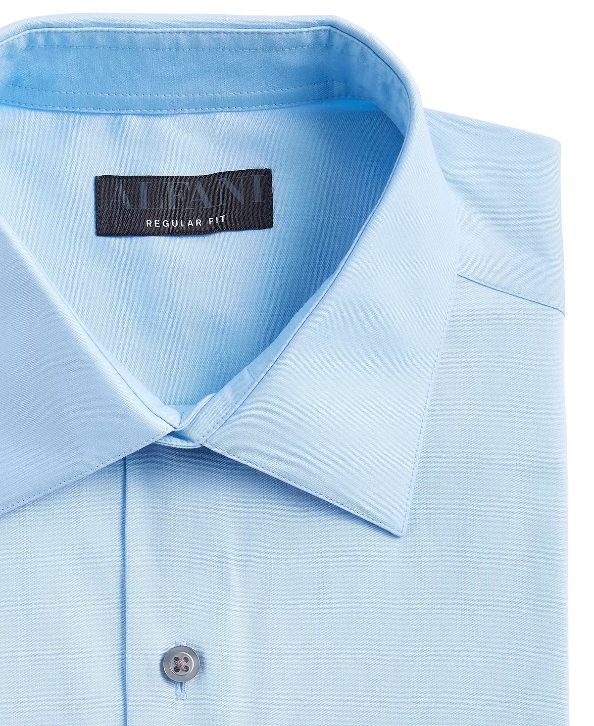 Alfani Men's Regular Fit 2-Way Stretch Stain Resistant Dress Shirt, Created For Macy's 5 Alfani Men's Regular Fit 2-Way Stretch Stain Resistant Dress Shirt, Created For Macy's - Image 3
