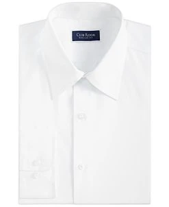 Club Room Men's Regular Fit Solid Dress Shirt, Created For Macy's -Adidas Shop 23444015 fpx