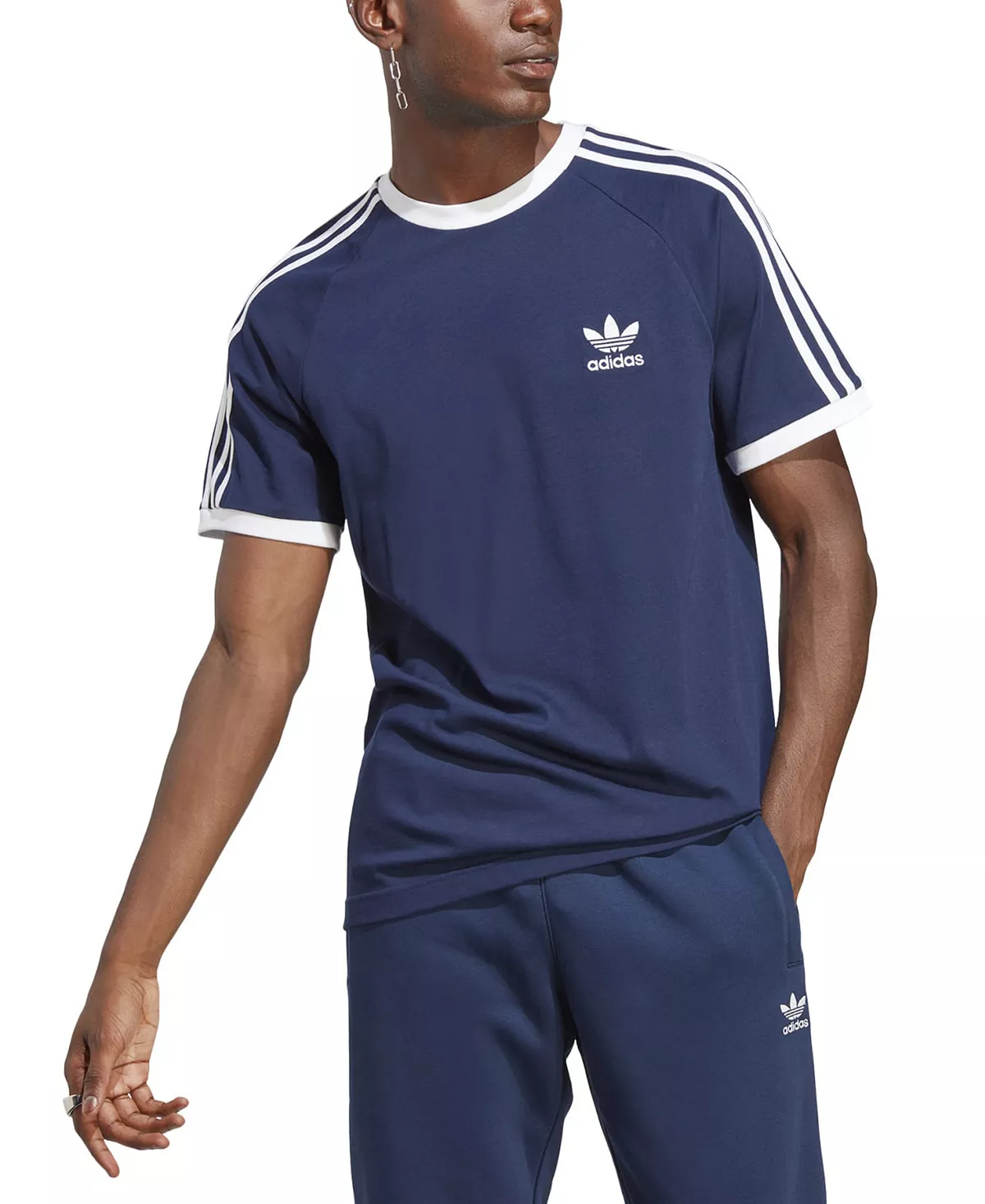 Adidas Men's Originals 3-Stripes Cali T-Shirt 3 Adidas Men's Originals 3-Stripes Cali T-Shirt