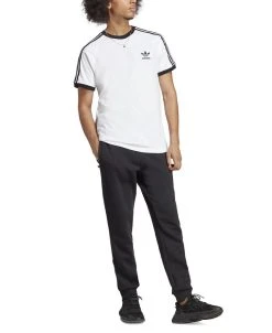 ADIDAS Slim Fit Adicolor Classics Short Sleeve Crewneck Three Stripe T-Shirt