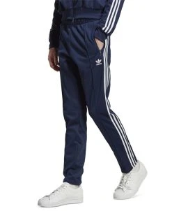 ADIDAS Men's Adicolor Classics Beckenbauer Slim-Fit 3-Stripes Track Pants