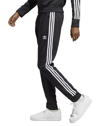 ADIDAS Men's Adicolor Classics SST Slim-Fit 3-Stripes Track Pants 5 ADIDAS Men's Adicolor Classics SST Slim-Fit 3-Stripes Track Pants - Image 3