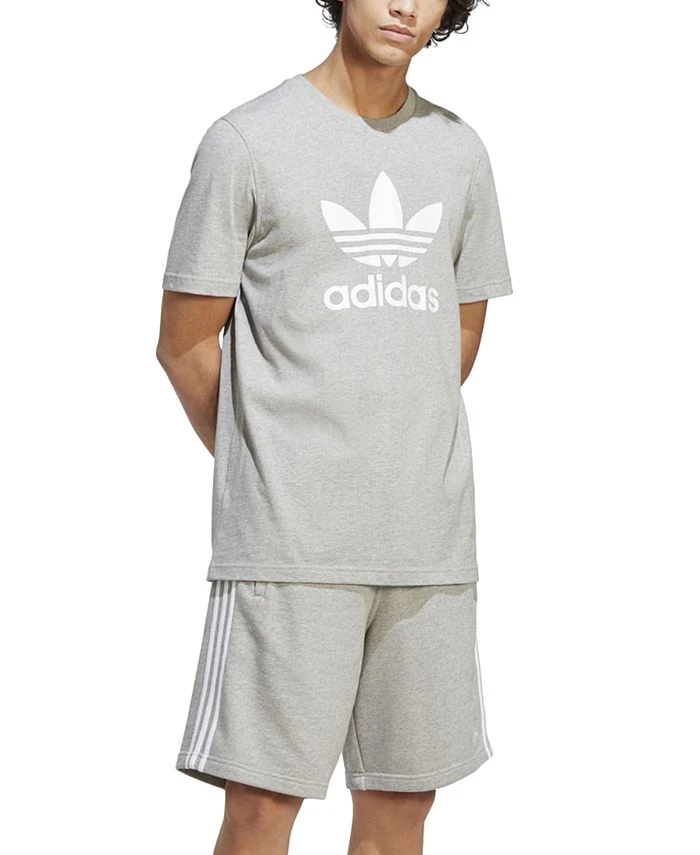 ADIDAS Men's Adicolor Classics Trefoil Classic-Fit Logo Graphic T-Shirt 3 ADIDAS Men's Adicolor Classics Trefoil Classic-Fit Logo Graphic T-Shirt