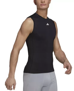 ADIDAS Men's Techfit Performance Training Sleeveless T-Shirt -Adidas Shop 23508323 fpx