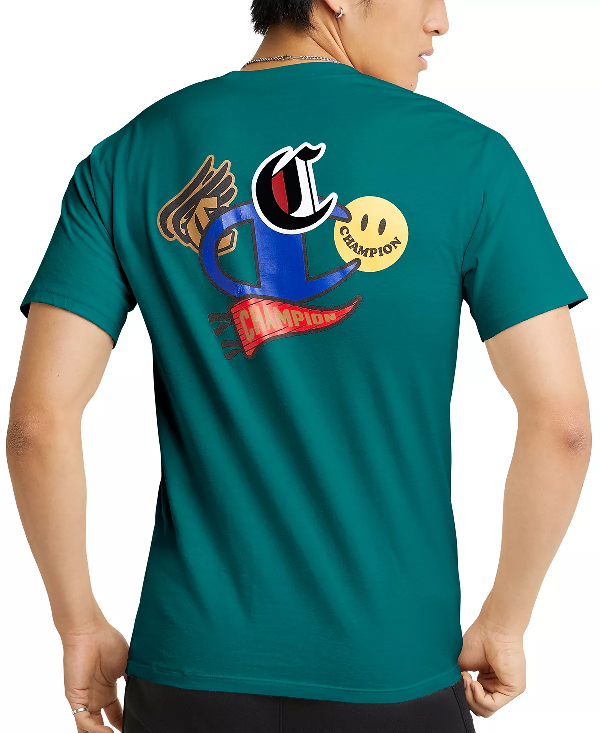 Champion Men's Classic Logo-Graphic T-Shirt 8 Champion Men's Classic Logo-Graphic T-Shirt - Image 6