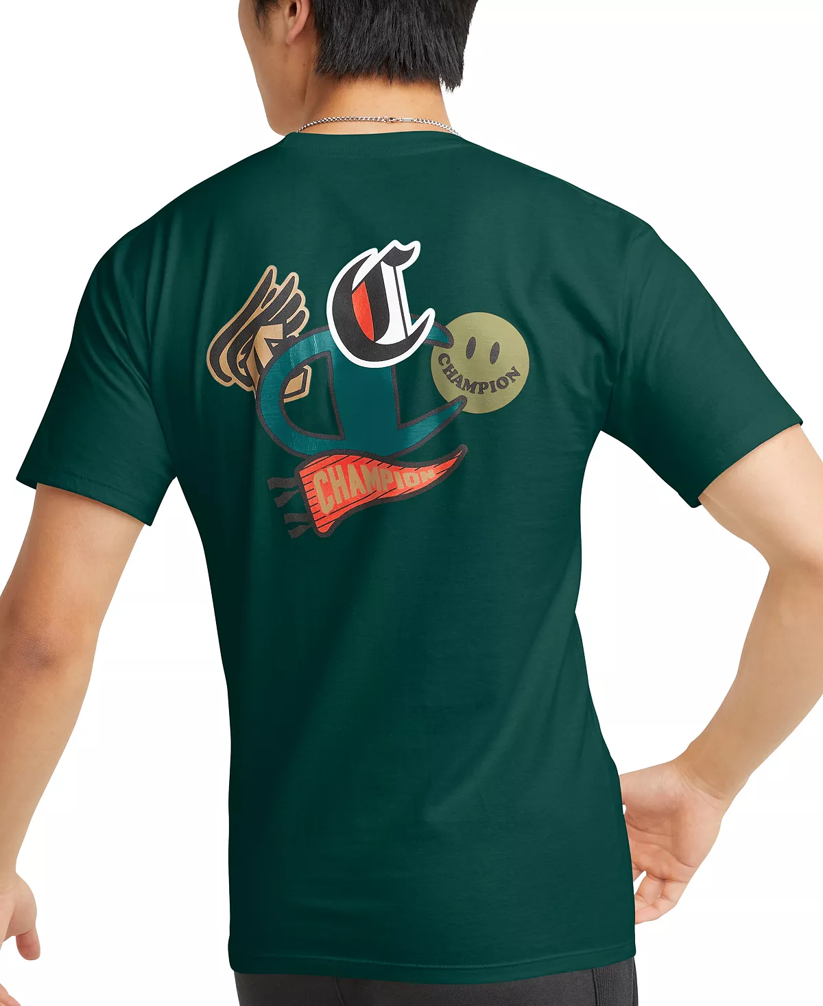 Champion Men's Classic Logo-Graphic T-Shirt 7 Champion Men's Classic Logo-Graphic T-Shirt - Image 5