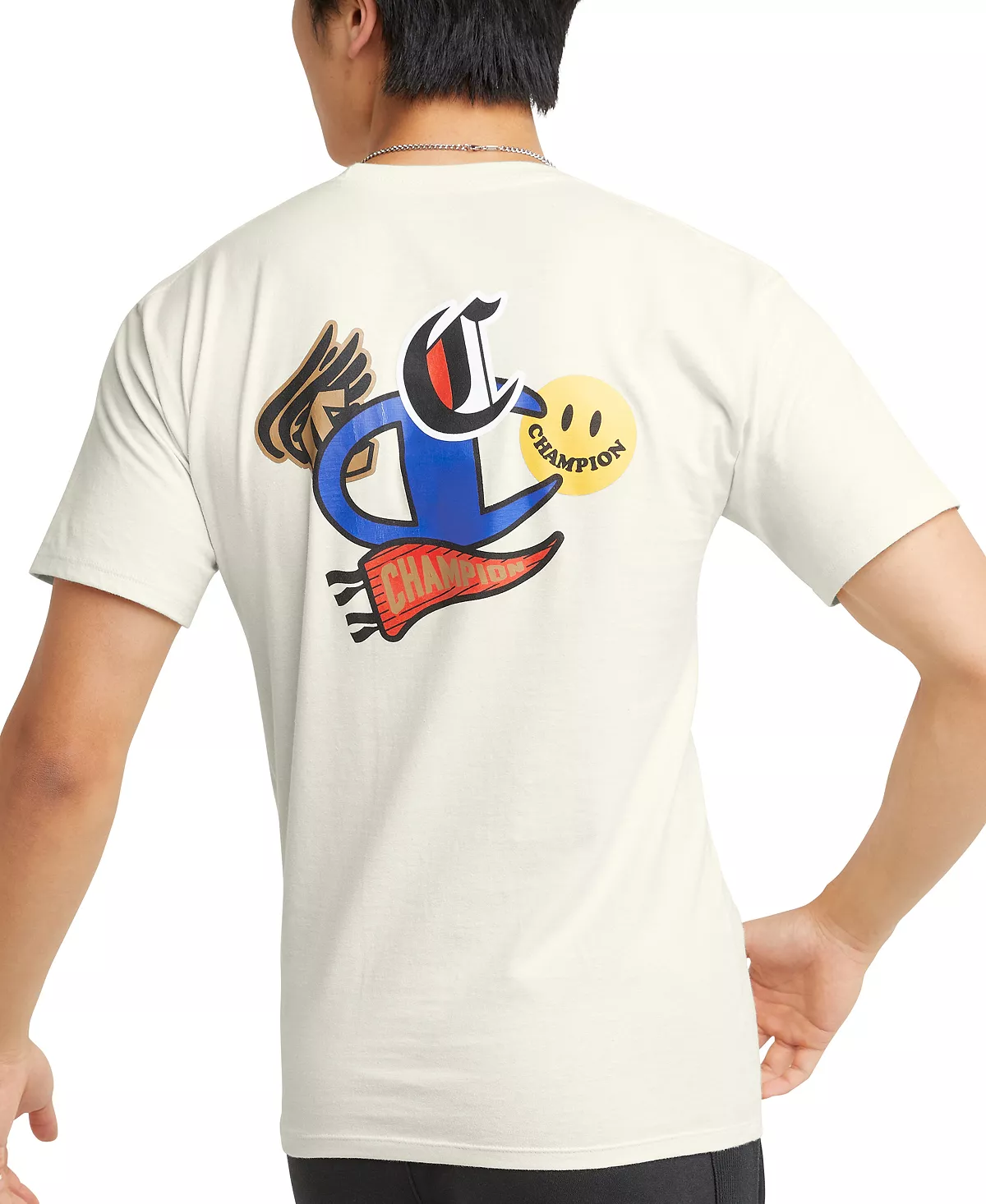 Champion Men's Classic Logo-Graphic T-Shirt 6 Champion Men's Classic Logo-Graphic T-Shirt - Image 4