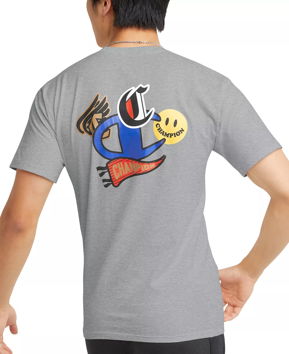 Champion Men's Classic Logo-Graphic T-Shirt 4 Champion Men's Classic Logo-Graphic T-Shirt - Image 2