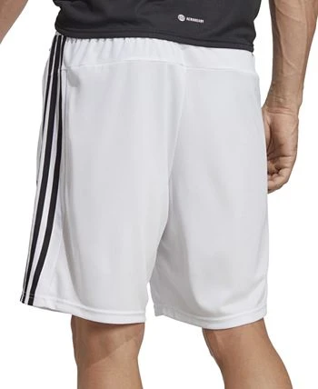 ADIDAS Men's Train Essentials Classic-Fit AEROREADY 3-Stripes 10 Training Shorts 4 ADIDAS Men's Train Essentials Classic-Fit AEROREADY 3-Stripes 10 Training Shorts - Image 2