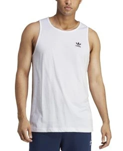 ADIDAS Men's Essentials Classic-Fit Trefoil Logo Tank