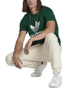 ADIDAS Men's Classics Cotton Logo Crewneck T-Shirt -Adidas Shop 23514838 fpx