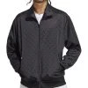 ADIDAS Men's Graphics Allover Monogram Print Track Jacket