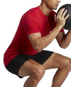 ADIDAS Men's Train Essentials Feelready Short-Sleeve Crewneck Training T-Shirt -Adidas Shop 23523472 fpx