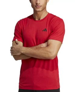ADIDAS Men's Train Essentials Feelready Short-Sleeve Crewneck Training T-Shirt -Adidas Shop 23523474 fpx