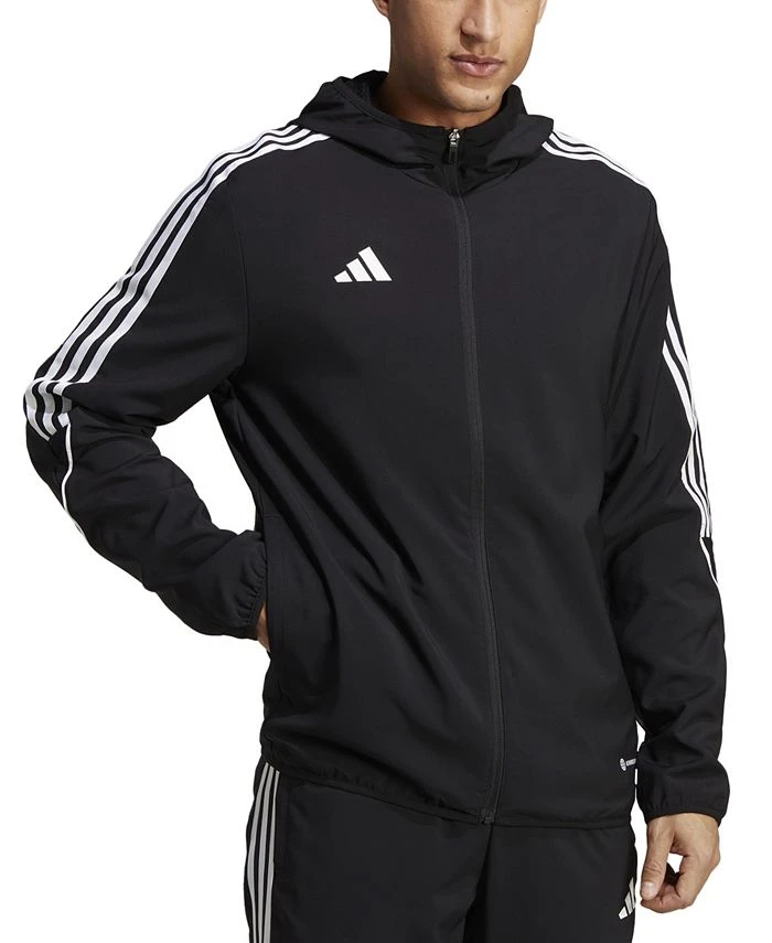 ADIDAS Men's Tiro 23 League AEROREADY Hooded Windbreaker 3 ADIDAS Men's Tiro 23 League AEROREADY Hooded Windbreaker