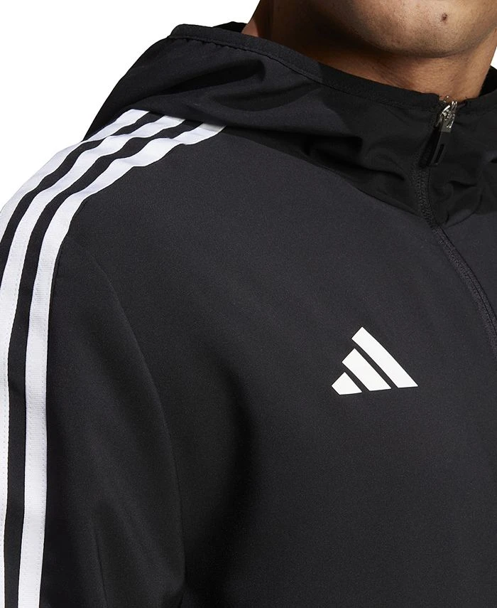 ADIDAS Men's Tiro 23 League AEROREADY Hooded Windbreaker 6 ADIDAS Men's Tiro 23 League AEROREADY Hooded Windbreaker - Image 4