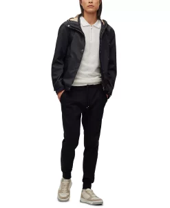 Hugo Boss OSS Men's Cotton Tracksuit Bottoms With Signature-Stripe Waistband -Adidas Shop 23638363 fpx