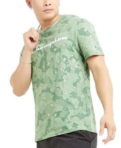 Champion Men's Standard-Fit Camo Logo Graphic T-Shirt -Adidas Shop 23674296 fpx