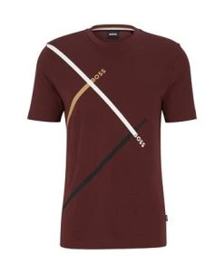 Hugo Boss OSS Men's Cotton-Jersey Signature-Stripe Logo Print T-shirt 9 Hugo Boss OSS Men's Cotton-Jersey Signature-Stripe Logo Print T-shirt -Adidas Shop 23680289 fpx