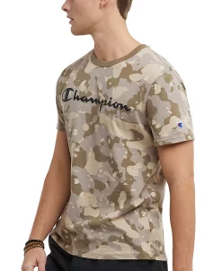 Champion Men's Standard-Fit Camo Logo Graphic T-Shirt -Adidas Shop 23702690 fpx