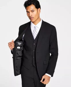 Alfani Men's Slim-Fit Stretch Solid Suit Jacket, Created For Macy's -Adidas Shop 23705489 fpx
