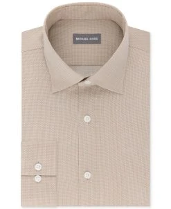 Michael Kors N's Regular Fit Airsoft Non-Iron Performance Dress Shirt